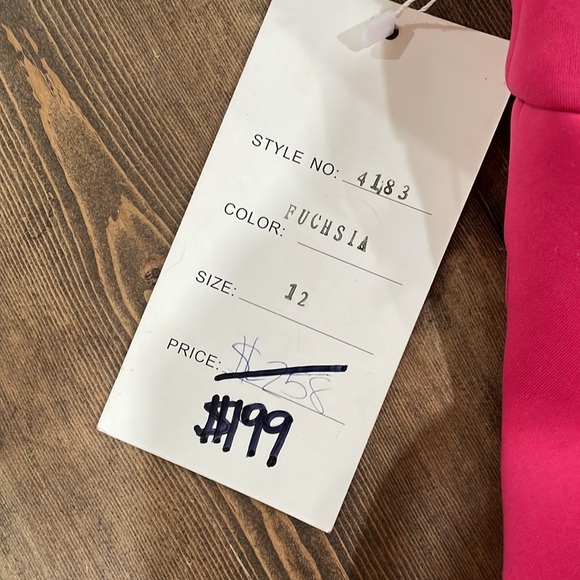 🌟6x Host Pick🌟Pink Rachel Allan Dress - Picture 6 of 8